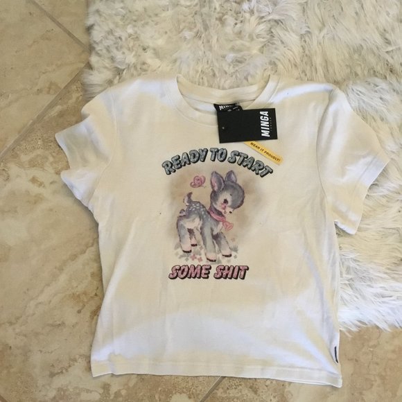 Minga London Tops - Dolls Kill Minga of  London Tee size 3xl New (xl)
